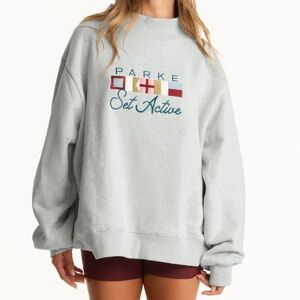 Parke x Set Active Mockneck Sweatshirt